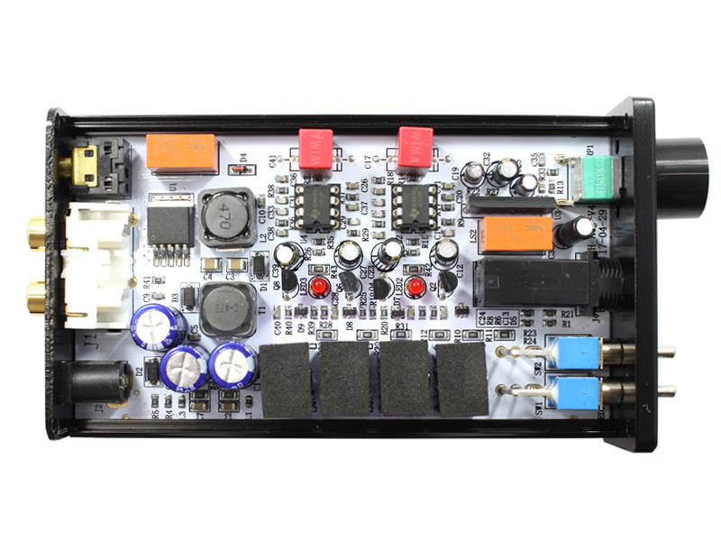 アナログ2系統入力ディスクリートヘッドフォンアンプ FX-AUDIO- 『PH 